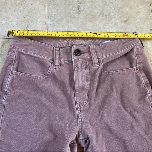 American Eagle Hi-Rise Jegging Corduroy Pants Super Stretch X4 - Picture 12 of 15